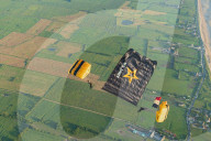 Parachuting onto Utah Beach for D-Day anniversary