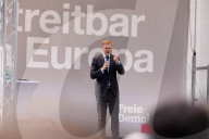 Europwahlkampf-Endspurt der FDP in Duesseldorf