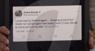 Ariana Grande on Jimmy Fallon talk show
