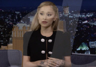Ariana Grande on Jimmy Fallon talk show