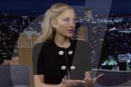 Ariana Grande on Jimmy Fallon talk show