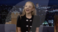 Ariana Grande on Jimmy Fallon talk show
