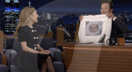 Ariana Grande on Jimmy Fallon talk show