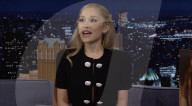 Ariana Grande on Jimmy Fallon talk show