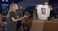Ariana Grande on Jimmy Fallon talk show