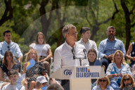 Feijoo in Barcelona closing the election campaign