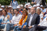 Feijoo in Barcelona closing the election campaign