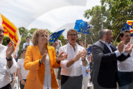 Feijoo in Barcelona closing the election campaign