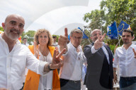 Feijoo in Barcelona closing the election campaign