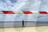 Bomb squad drill on Dnipro River bank in Zaporizhzhia