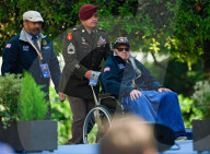 D-Day 80th anniversary ceremony at the US cemetery