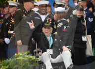 D-Day 80th anniversary ceremony at the US cemetery