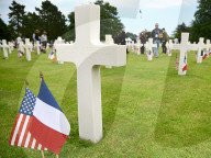D-Day 80th anniversary ceremony at the US cemetery