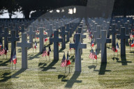 D-Day 80th anniversary ceremony at the US cemetery