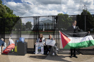The White House Is Putting Up Fencing Around Its Complex The Day Before Pro-Palestinian Protesters 