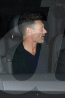 *EXCLUSIVE* Ryan Seacrest enjoys a night out at the Chateau Marmont with a mystery woman