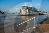 High water levels in Nijmegen, Netherlands - 07 Jun 2024