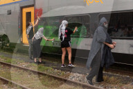 Medioriente: manifestanti pro Palestina occupano stazione Torino Porta Nuova
