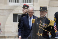Macron hosts Bidens at Elysee Palace