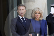Macron hosts Bidens at Elysee Palace
