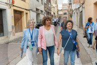 Sant sadurni d'anoia_barcelona_Dolors Montserrat of the PP votes