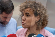 Sant sadurni d'anoia_barcelona_Dolors Montserrat of the PP votes