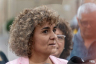 Sant sadurni d'anoia_barcelona_Dolors Montserrat of the PP votes
