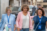 Sant sadurni d'anoia_barcelona_Dolors Montserrat of the PP votes