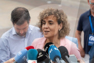 Sant sadurni d'anoia_barcelona_Dolors Montserrat of the PP votes