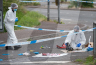 Nine arrested for attempeted murder after knife attack on two men, Bristol, UK - 09 Jun 2024