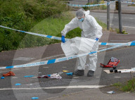 Nine arrested for attempeted murder after knife attack on two men, Bristol, UK - 09 Jun 2024