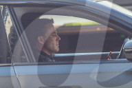 *EXCLUSIVE* Ben Affleck texts while driving as Jennifer Lopez is seen texting while being driven by a friend in LA