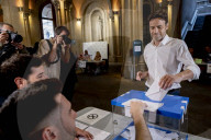 European Elections In Barcelona.
