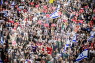 Anti Government Protest in Tel Aviv - 08 Jun 2024