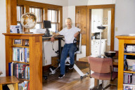 Jim Gregory: I invented a pedal-powered home office. Now I exercise - and save energy - at my desk.