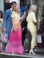 Guests leave for the evening party for the wedding of The Duke of Westminster and Olivia Henson, Chester Cathedral, Chester, Cheshire, UK - 07 Jun 2024