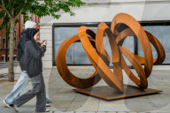 The Sun Speaks by Lizzie Munn part of Art in Mayfair., Bond Street, London, UK - 10 Jun 2024