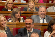 Barcelona - Josep Rull, new president of the Parliament of Catalonia.
