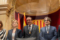 Barcelona - Josep Rull, New President of the Parliament of Catalonia., Spain - 10 Jun 2024