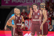 Basketball Bundesliga: FC Bayern München vs Alba Berlin in München im ersten Spiel der Finalserie