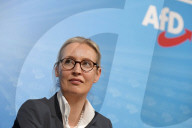 Pressekonferenz der AfD zur Europawahl in Berlin