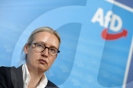 Pressekonferenz der AfD zur Europawahl in Berlin