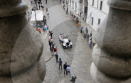 La partenza della 1000 Miglia a Brescia