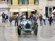La partenza della 1000 Miglia a Brescia