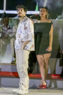 *EXCLUSIVE* Adèle Exarchopoulos and François Civil enjoy a night out on Capri
