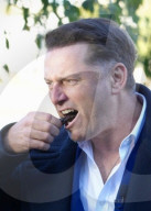 *EXCLUSIVE* Karl Stefanovic eats bugs on Today Show live from Brisbane!
