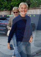 *EXCLUSIVE* Ellen DeGeneres arrives at Largo in Los Angeles
