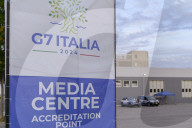 NEWS -  Vorbereitung auf den G7-Gipfel im Medienzentrum in Apulien