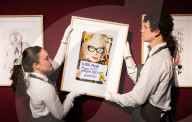 Christie's Vivienne Westwood: The Personal Collection preview at Christie's, London, UK. 