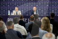 Bologna, conferenza stampa di presentazione del nuovo CT del Bologna Calcio Vincenzo Italiano